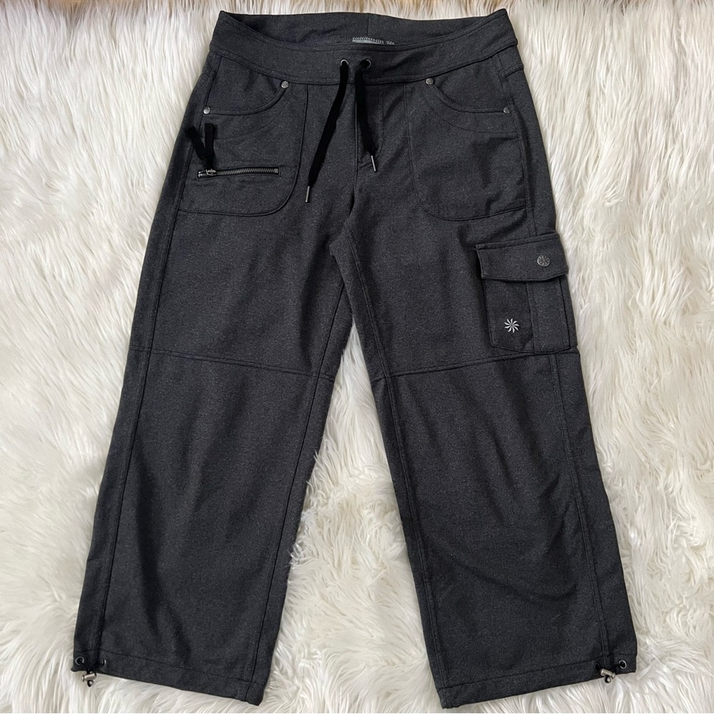 Athleta Heather Gray Capri Pants